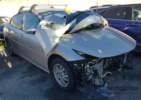 2021 Toyota Prius Prime Xle из США, поврежденный, VIN JTDKAMFP2M3195668